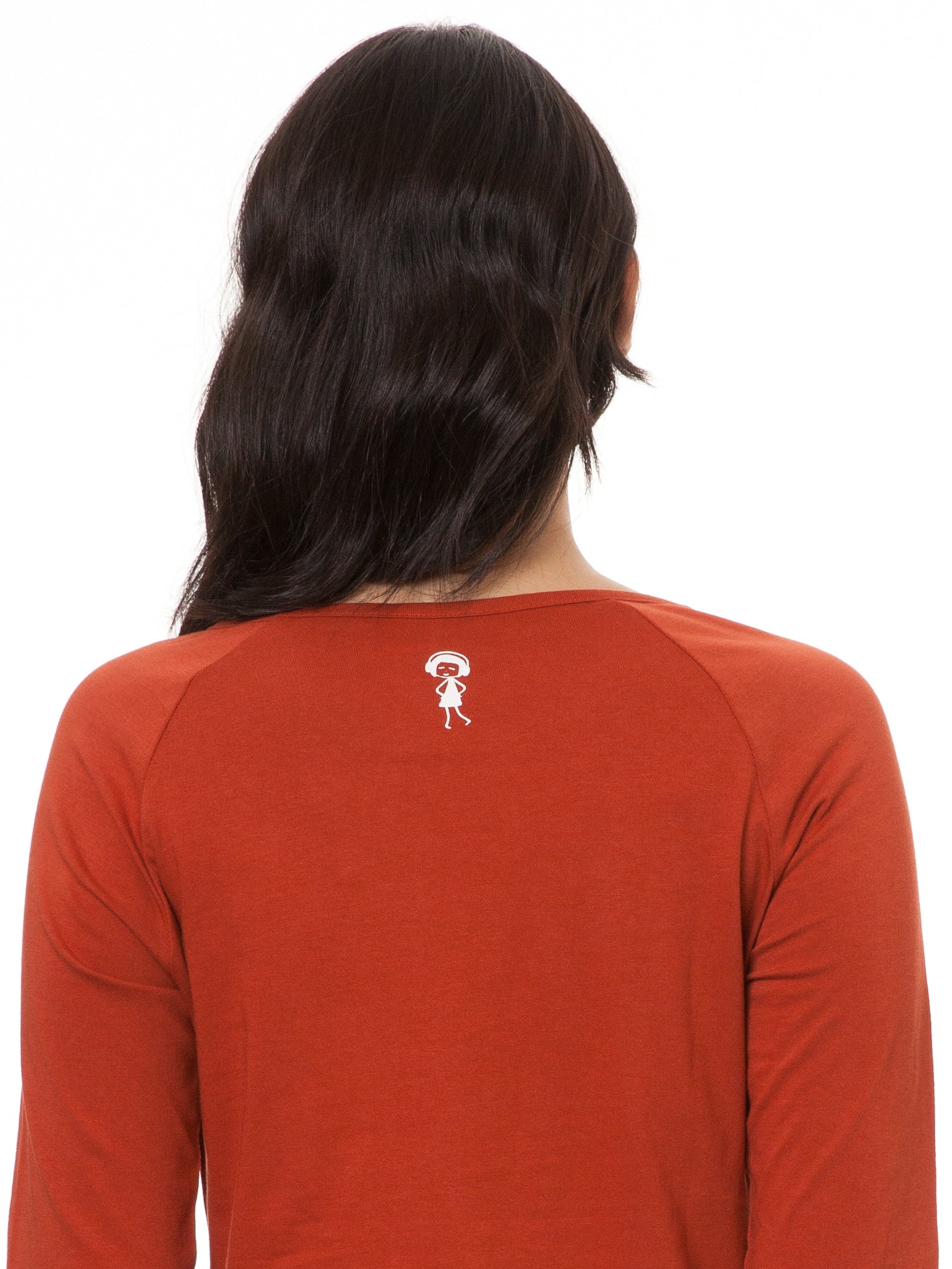 Raglan Longsleeve Yogamädchen picante