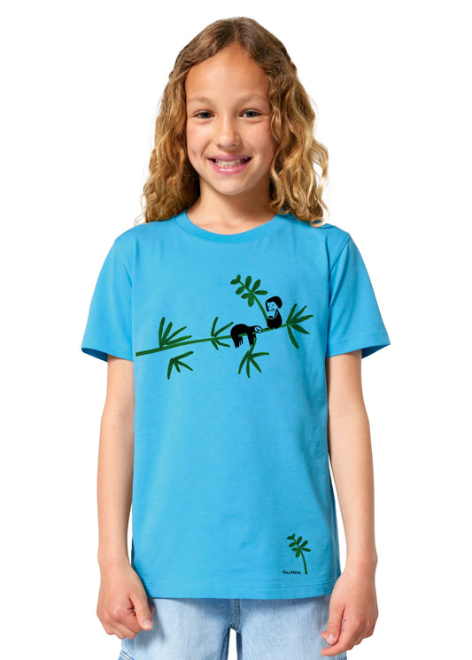 Faultier Kids T-Shirt neptune