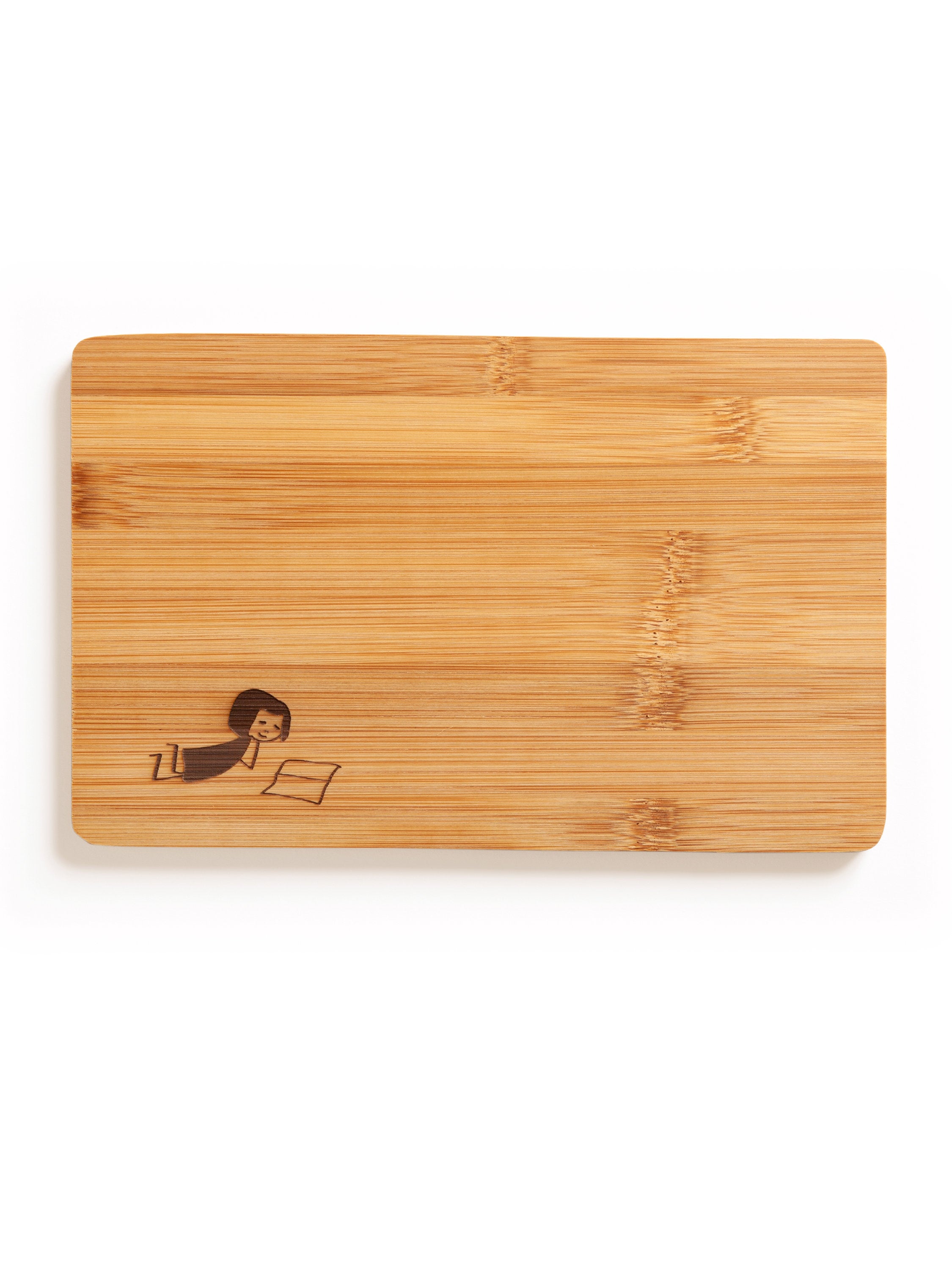 Breakfast Board Book Girl Bamboo