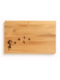 Breakfast Board Swallow Train Bamboo