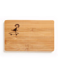 Breakfast Board Skating Girl Bamboo