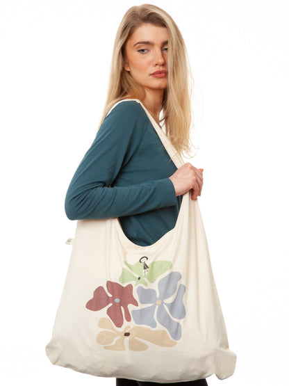 Flower Girl Hobo Bag natural white