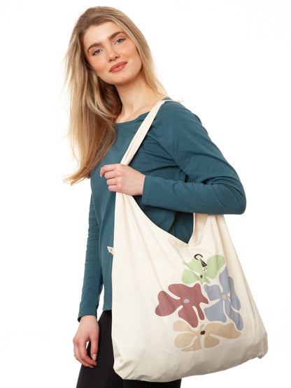 Flower Girl Hobo Bag natural white