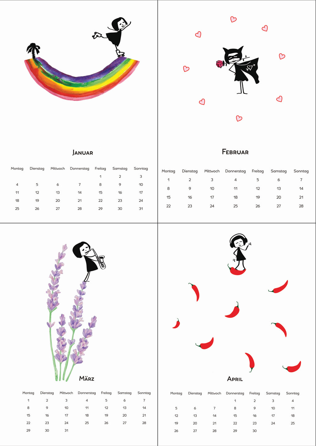 FellHerz Kalender 2027