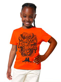 Kinder T-Shirt Tree Seed the Trees in Orange aus Bio-Baumwolle, fair und vegan produziert