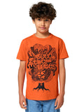 Tree Kids T-Shirt Orange