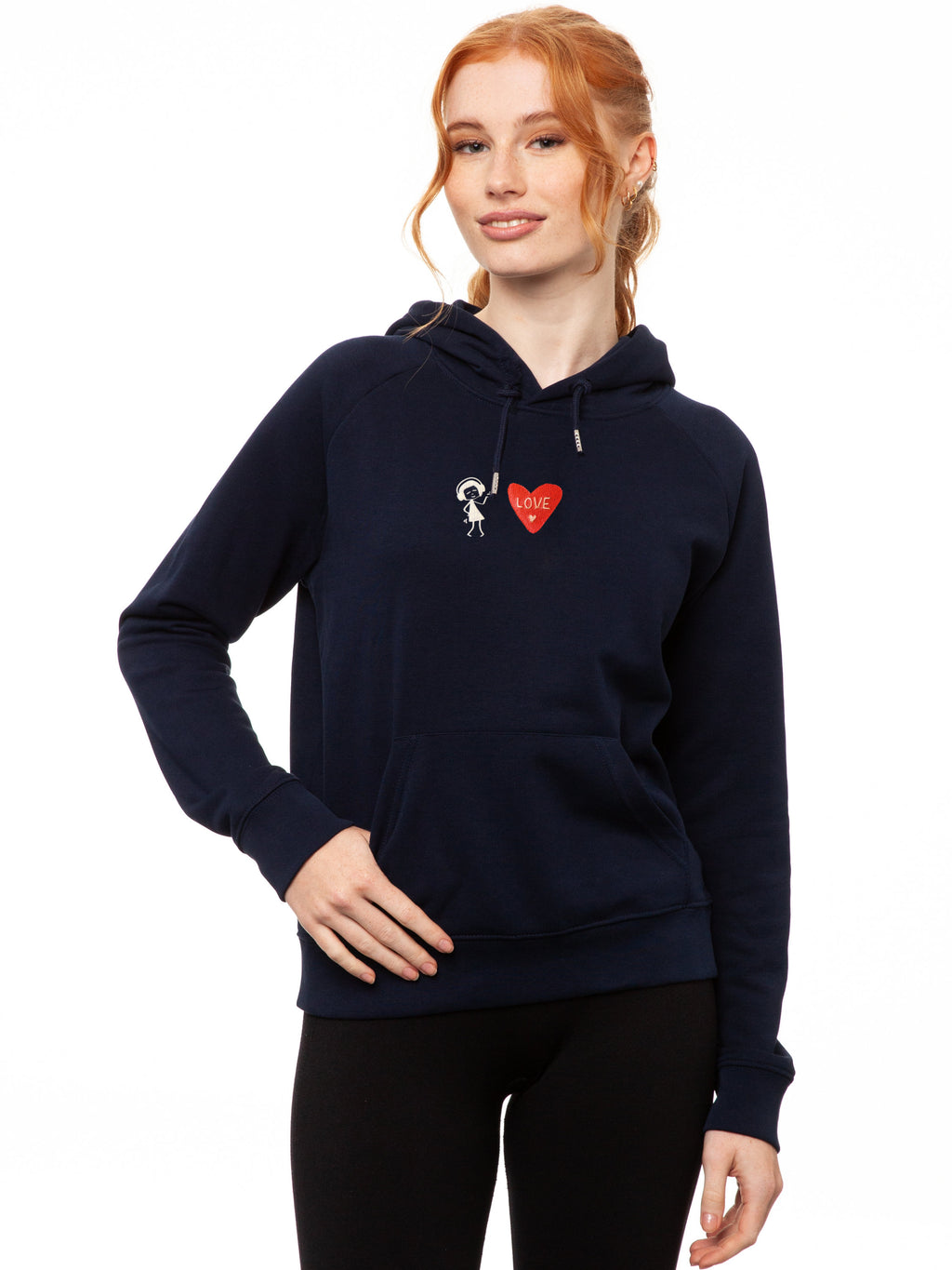 Love Stick Hoodie navy