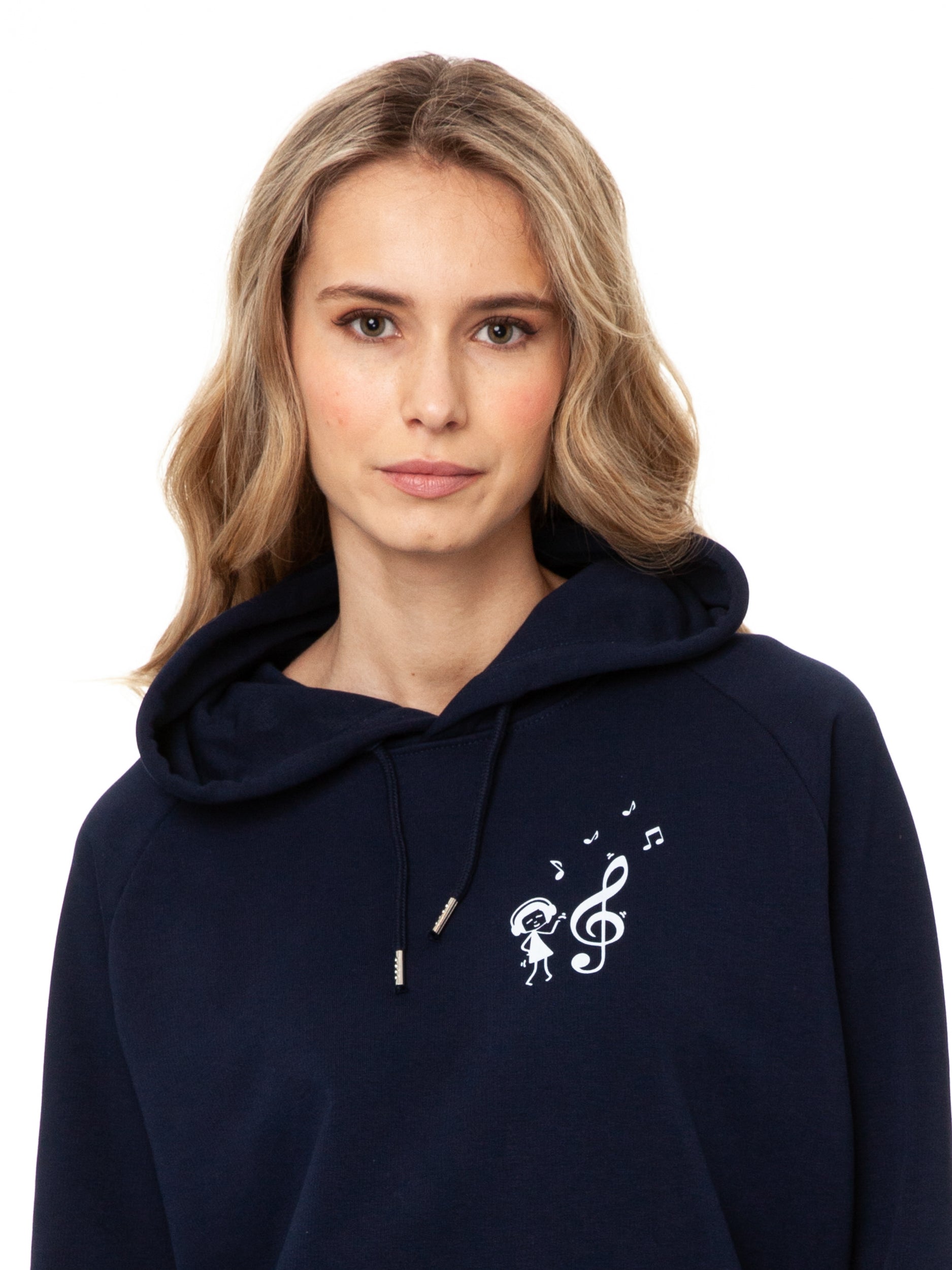 Music Lover Hoodie navy