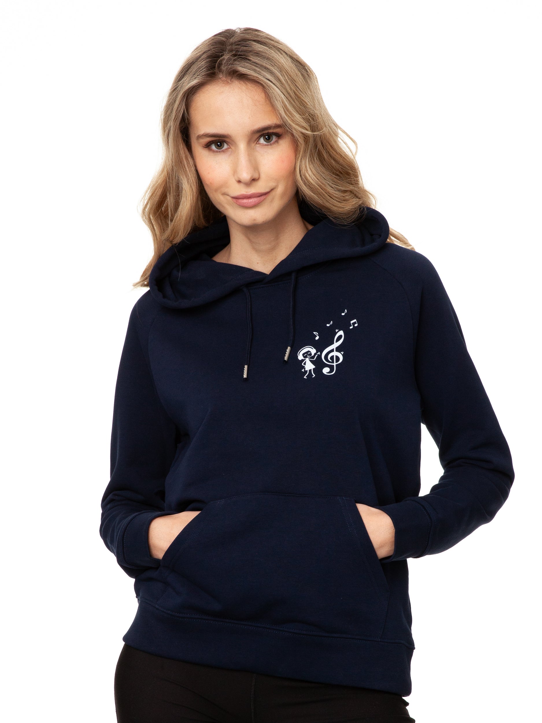 Music Lover Hoodie navy