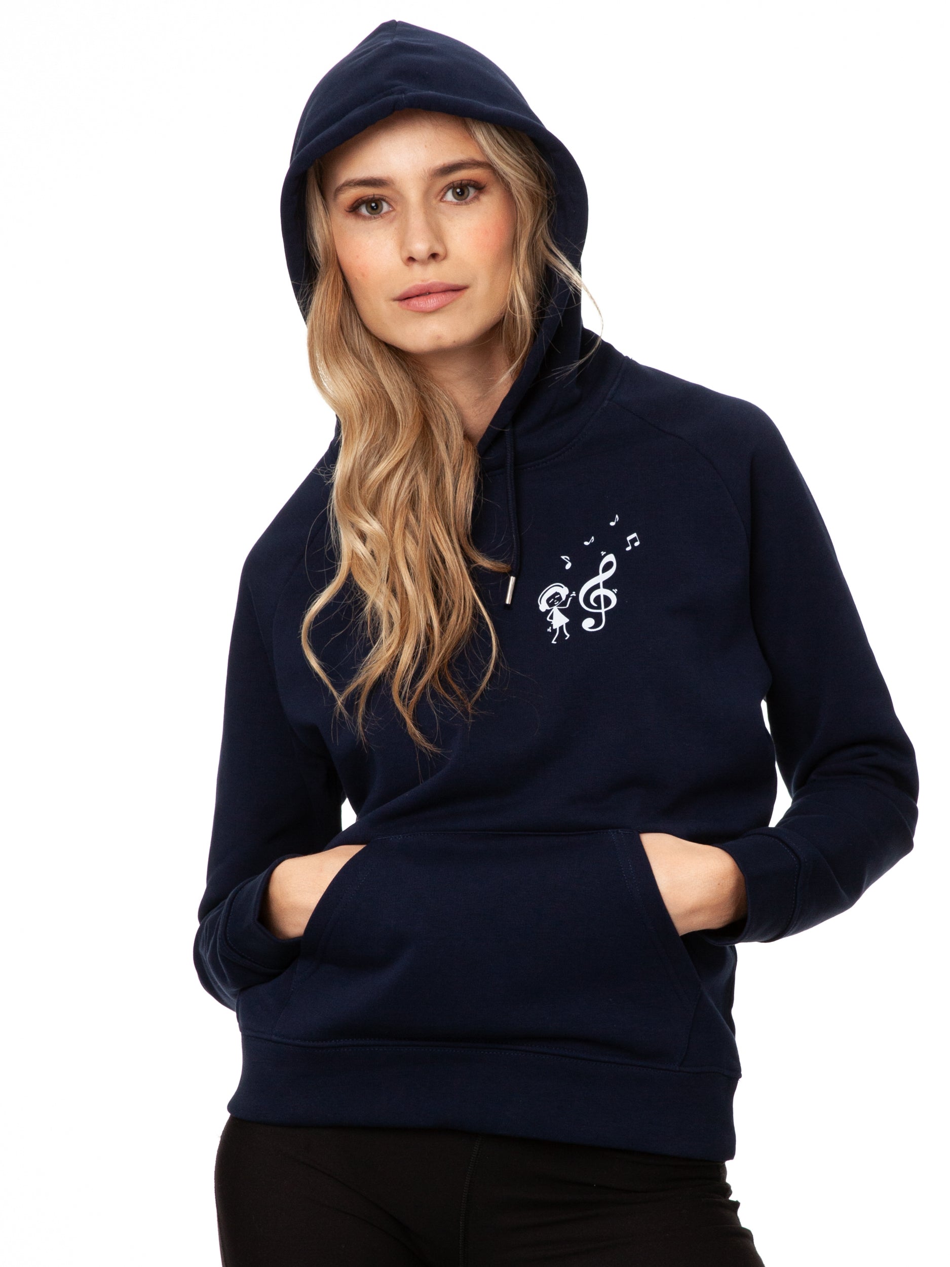 Music Lover Hoodie navy
