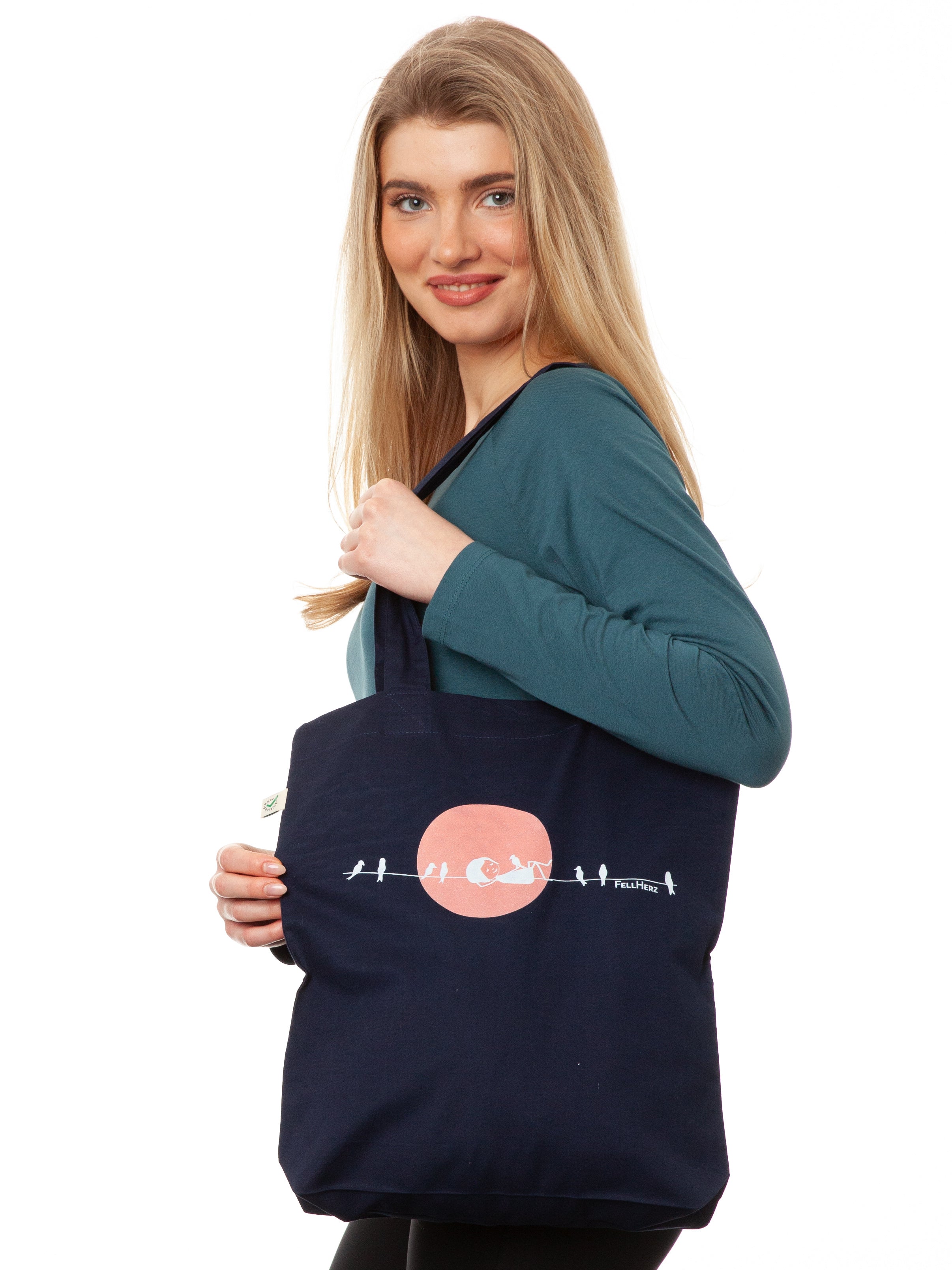 Sunrise Tote Bag navy