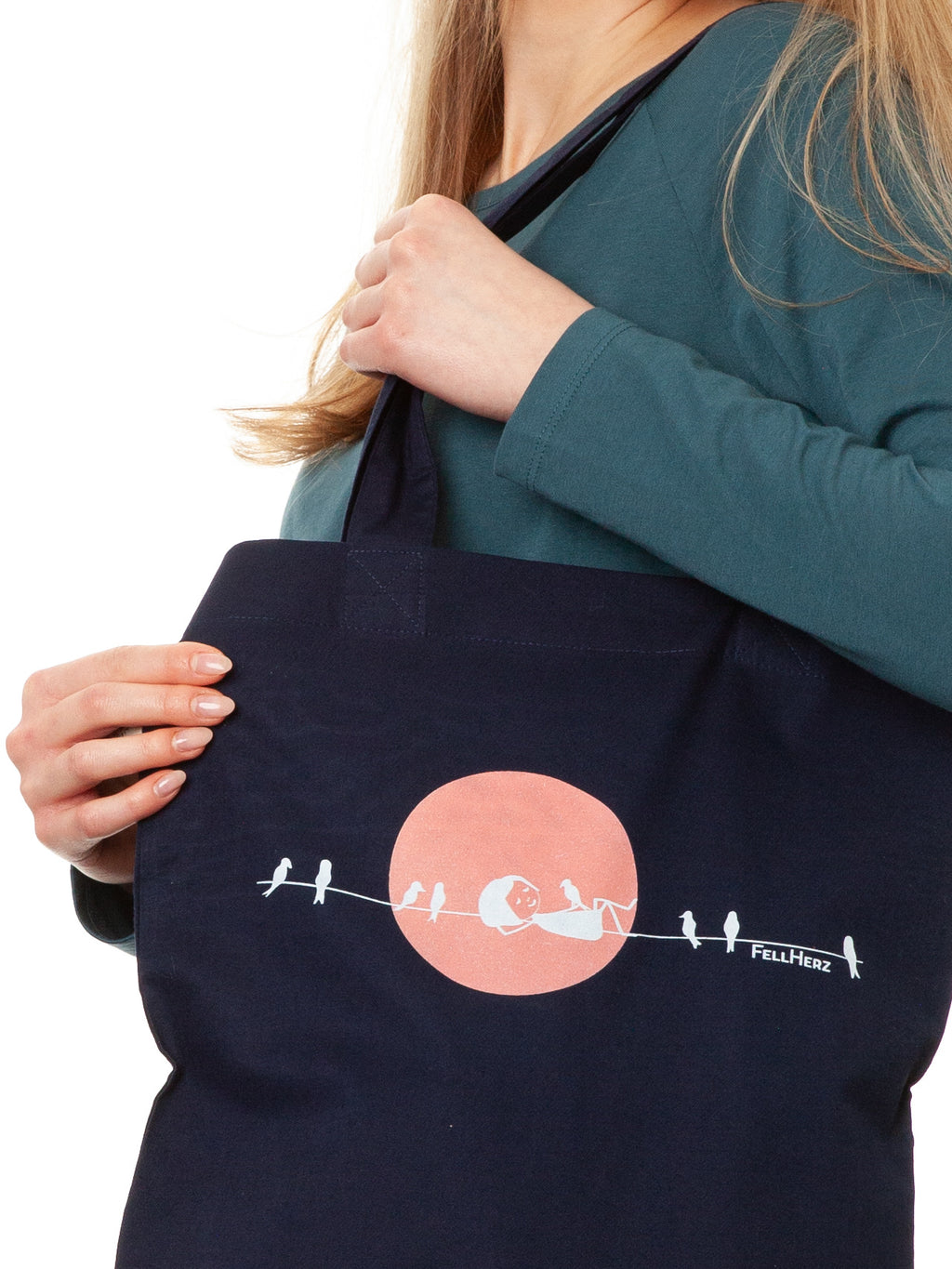 Sunrise Tote Bag navy
