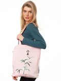 Yogamädchen Tote Bag light pink