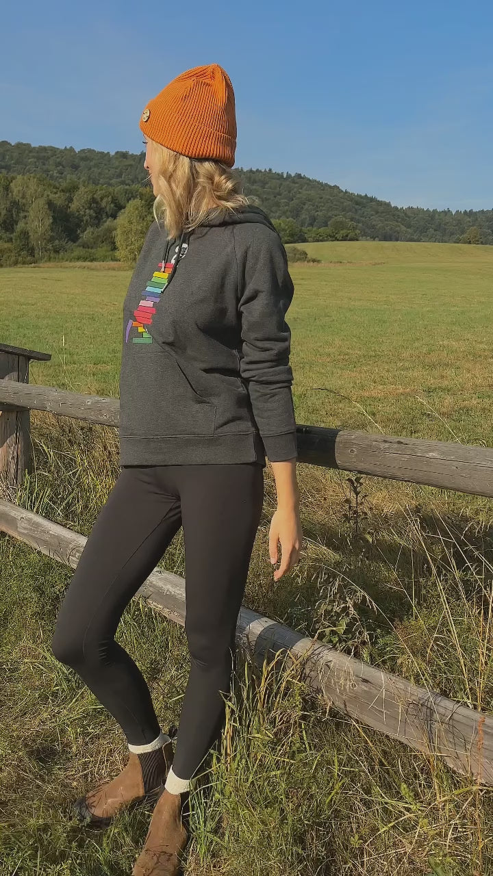 Bum bag Doglove mottled grey 