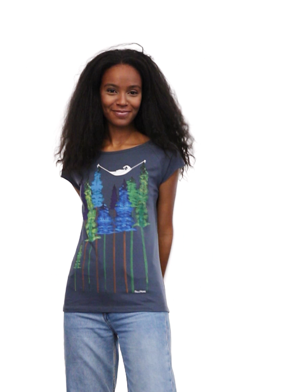 Wood Girl Cap Sleeve thundercloud