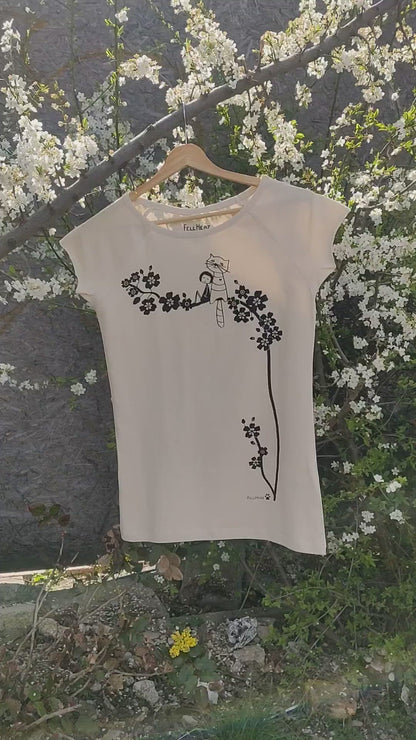 Catlove Cap Sleeve sand Größe S