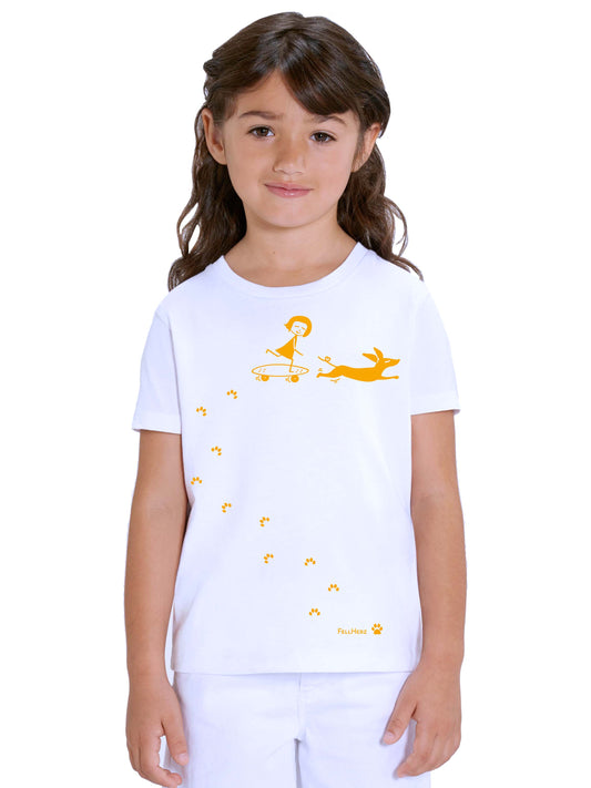 Best Friend Kids T-Shirt white