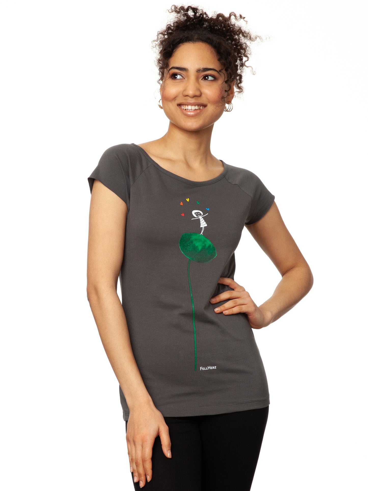 Rainbow Jongleuse Cap Sleeve castlerock