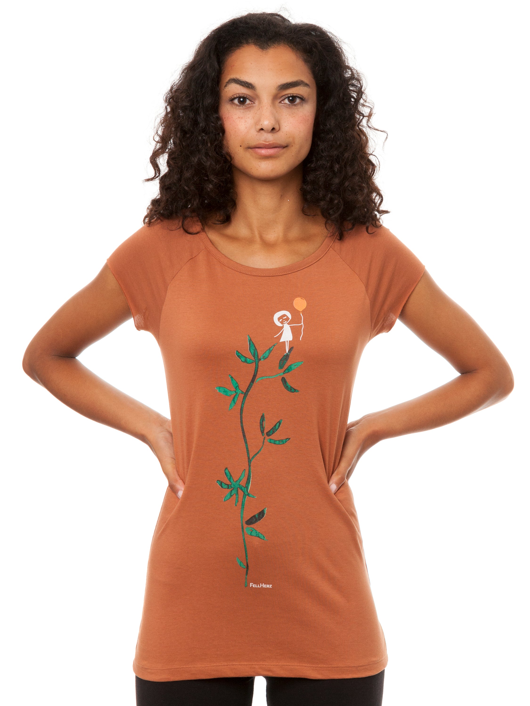 Branchmaiden Cap Sleeve cedar 