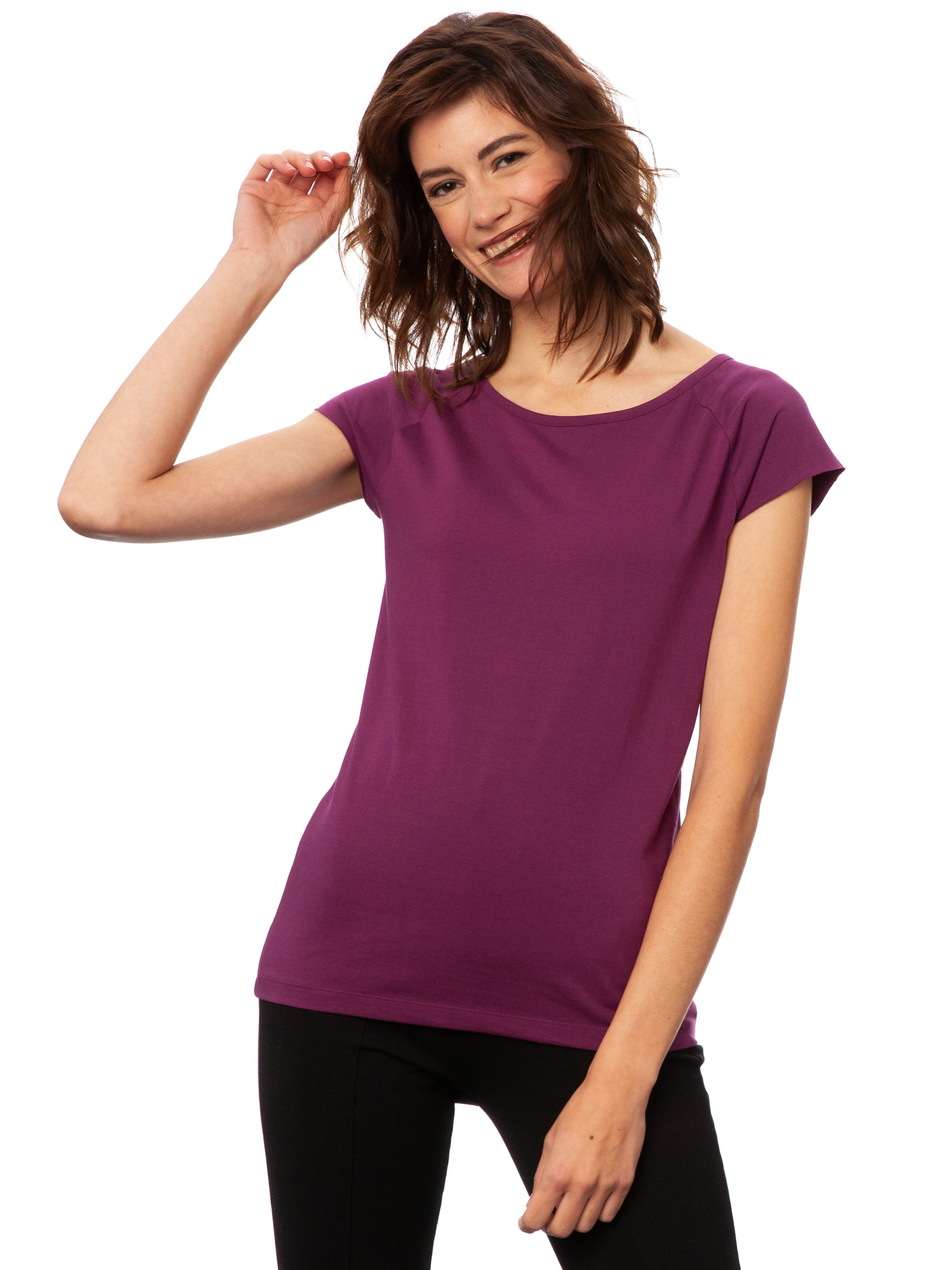 Cap Sleeve berry