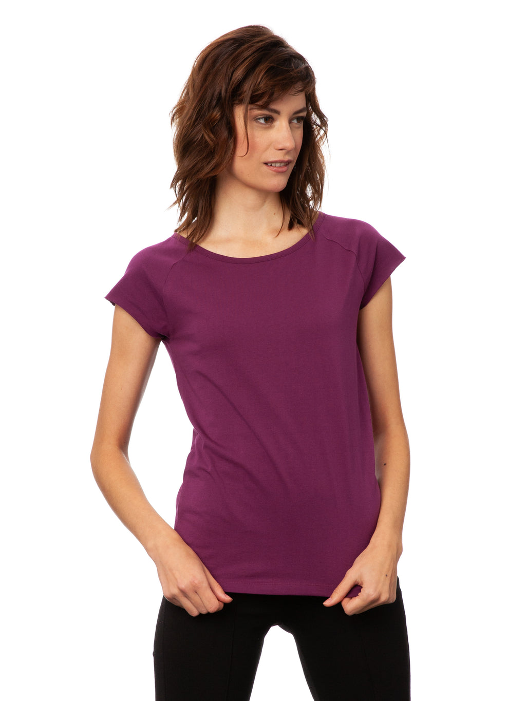 Cap Sleeve berry