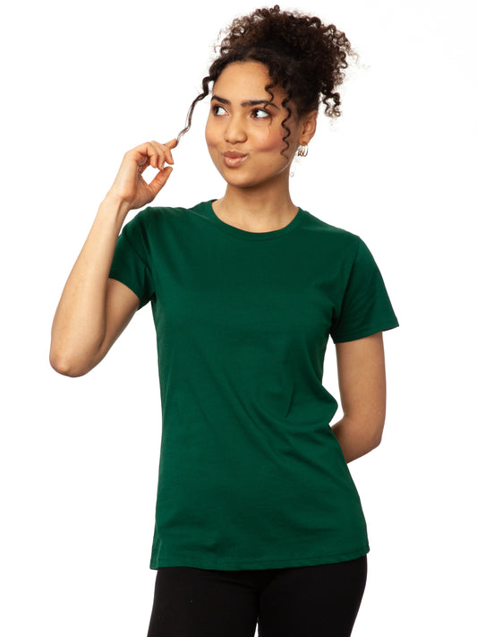 Bottle green t-shirt