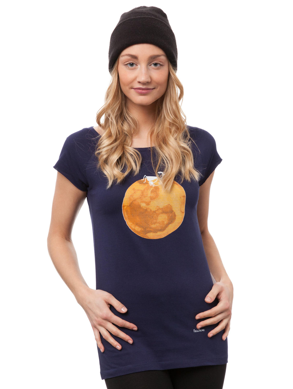 Moon Girl Cap Sleeve midnight