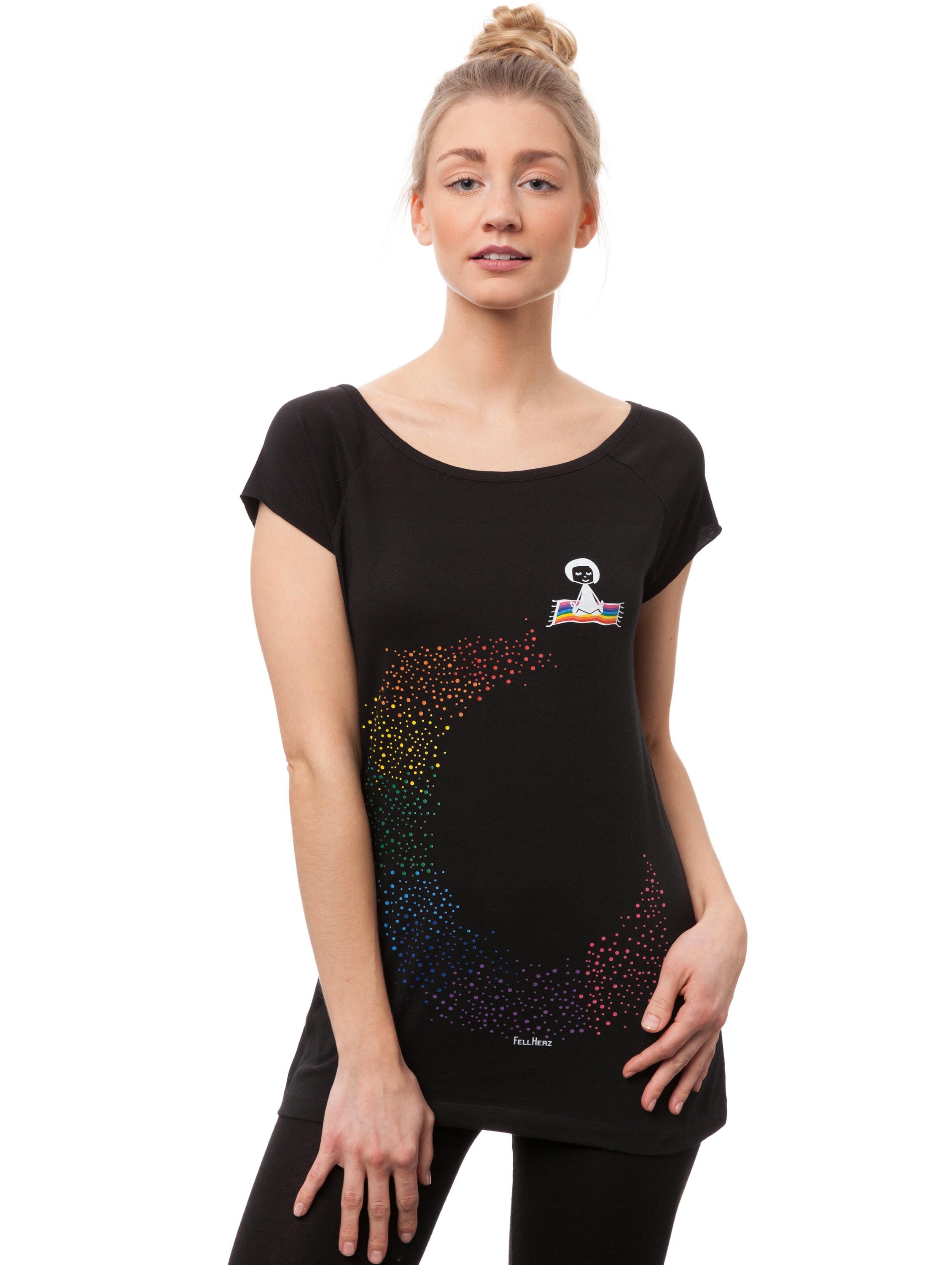 Ommm Cap Sleeve black