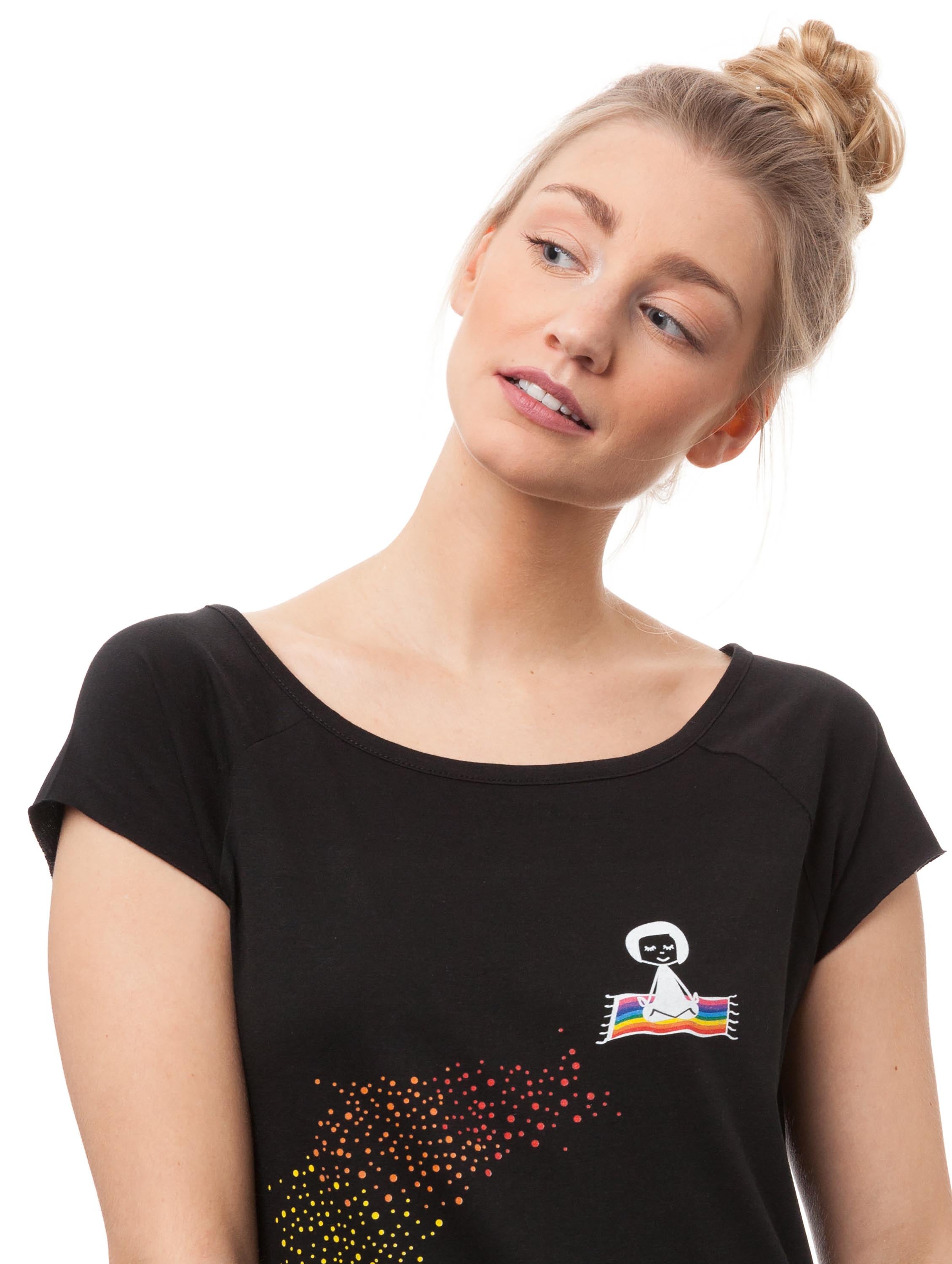 Ommm Cap Sleeve black