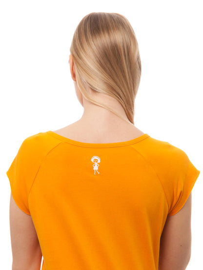 Rocking girl cap sleeve sunset size S 