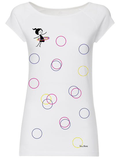 Sporty Girl Cap Sleeve white 