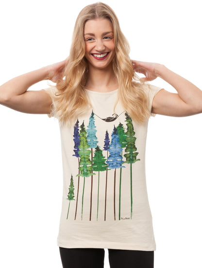 Wood Girl Cap Sleeve sand Größe