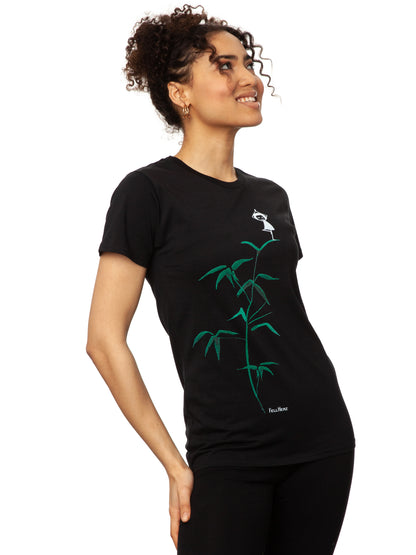 Yoga girl t-shirt black 