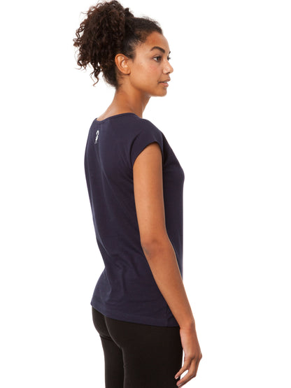 Balloons Girl Cap Sleeve dark navy