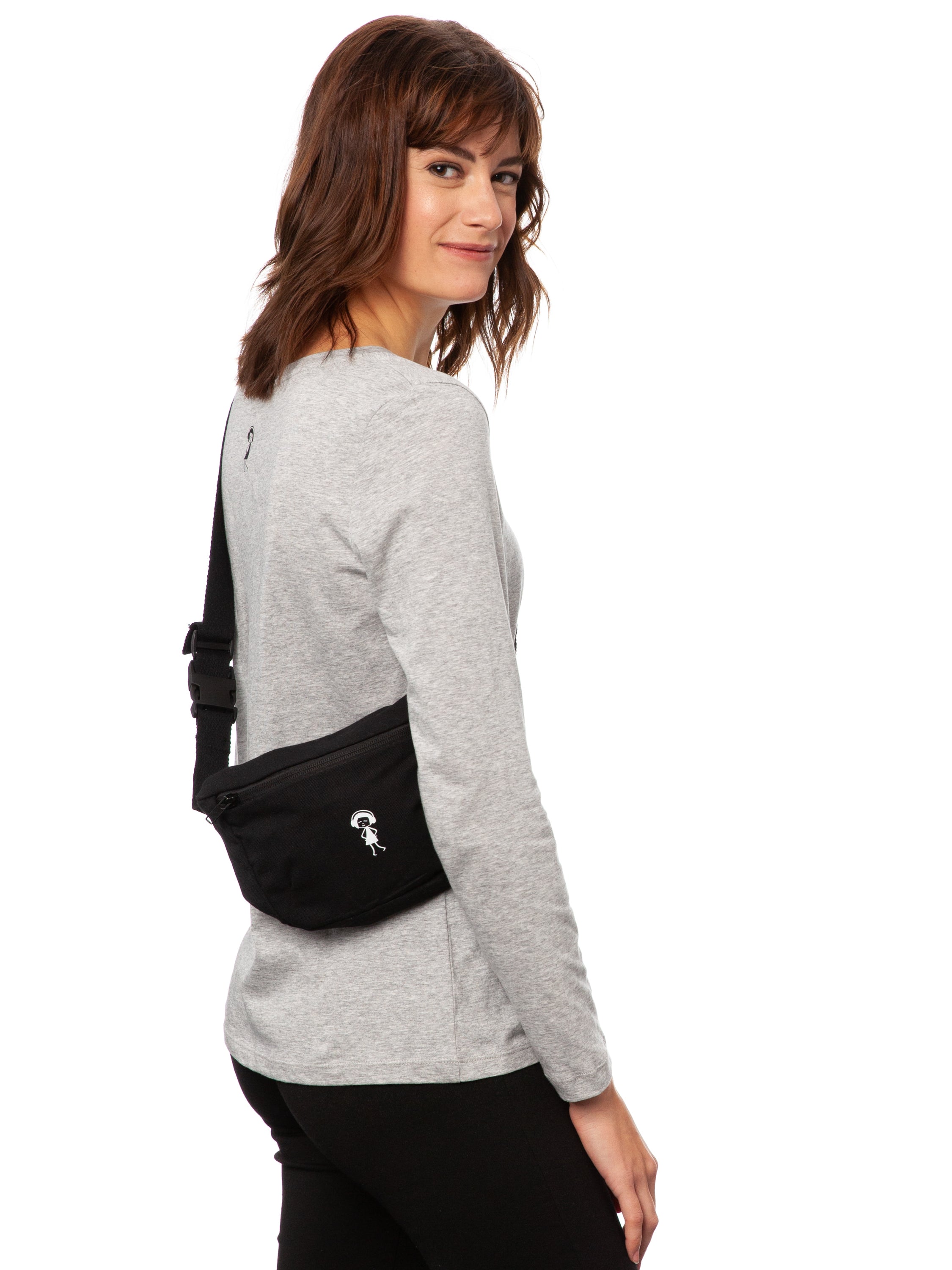 Bauchtasche Dancing Queen black