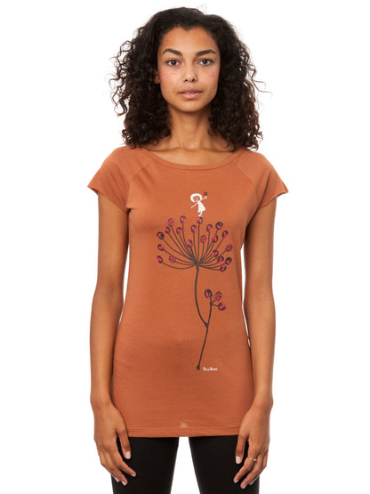 Blütenstempel Cap Sleeve cedar