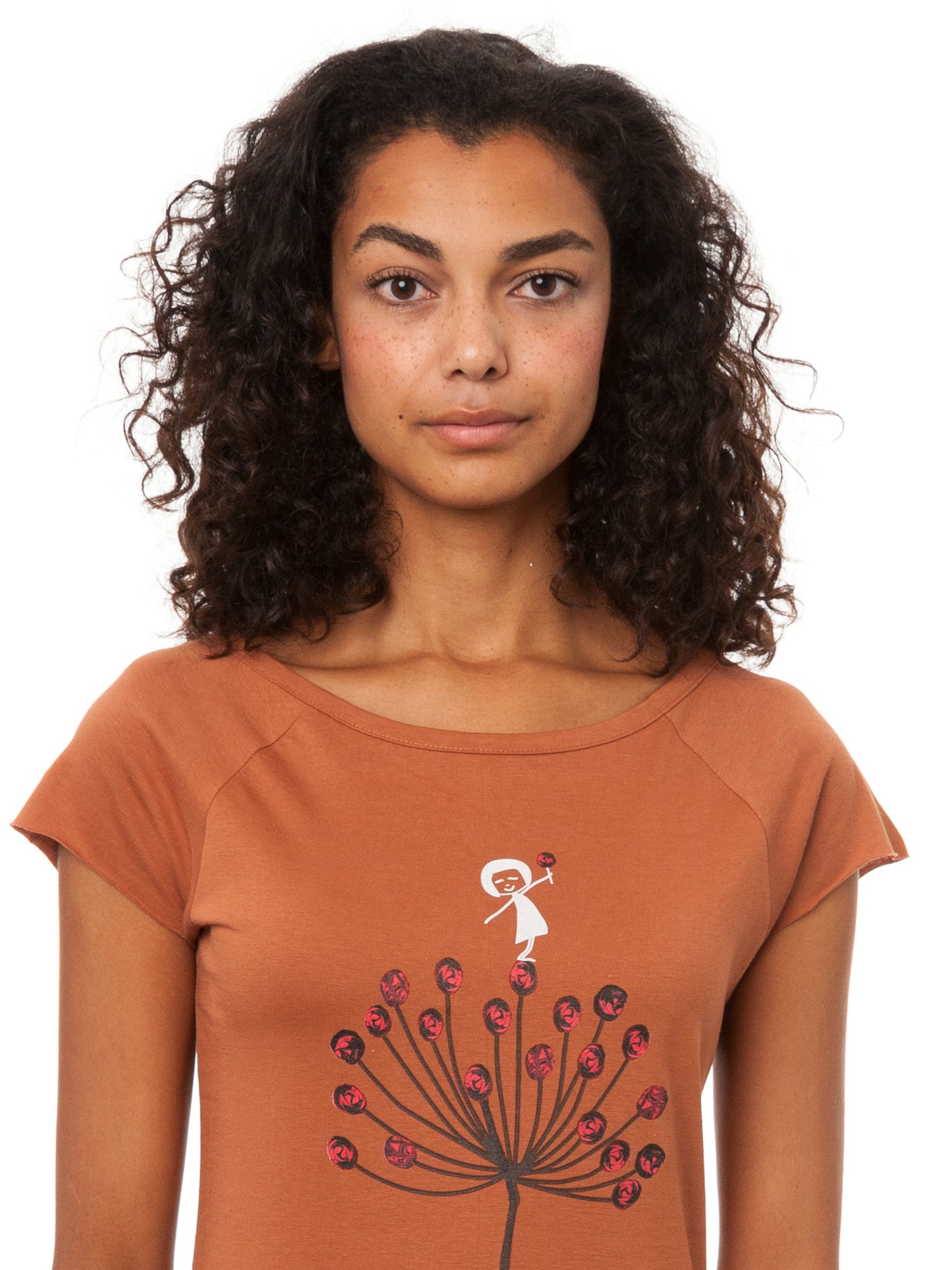 Blütenstempel Cap Sleeve cedar