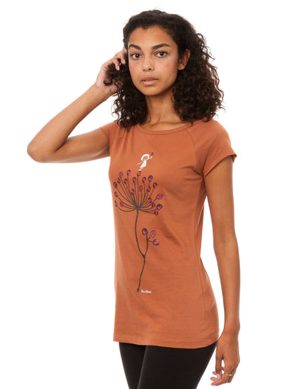 Blütenstempel Cap Sleeve cedar