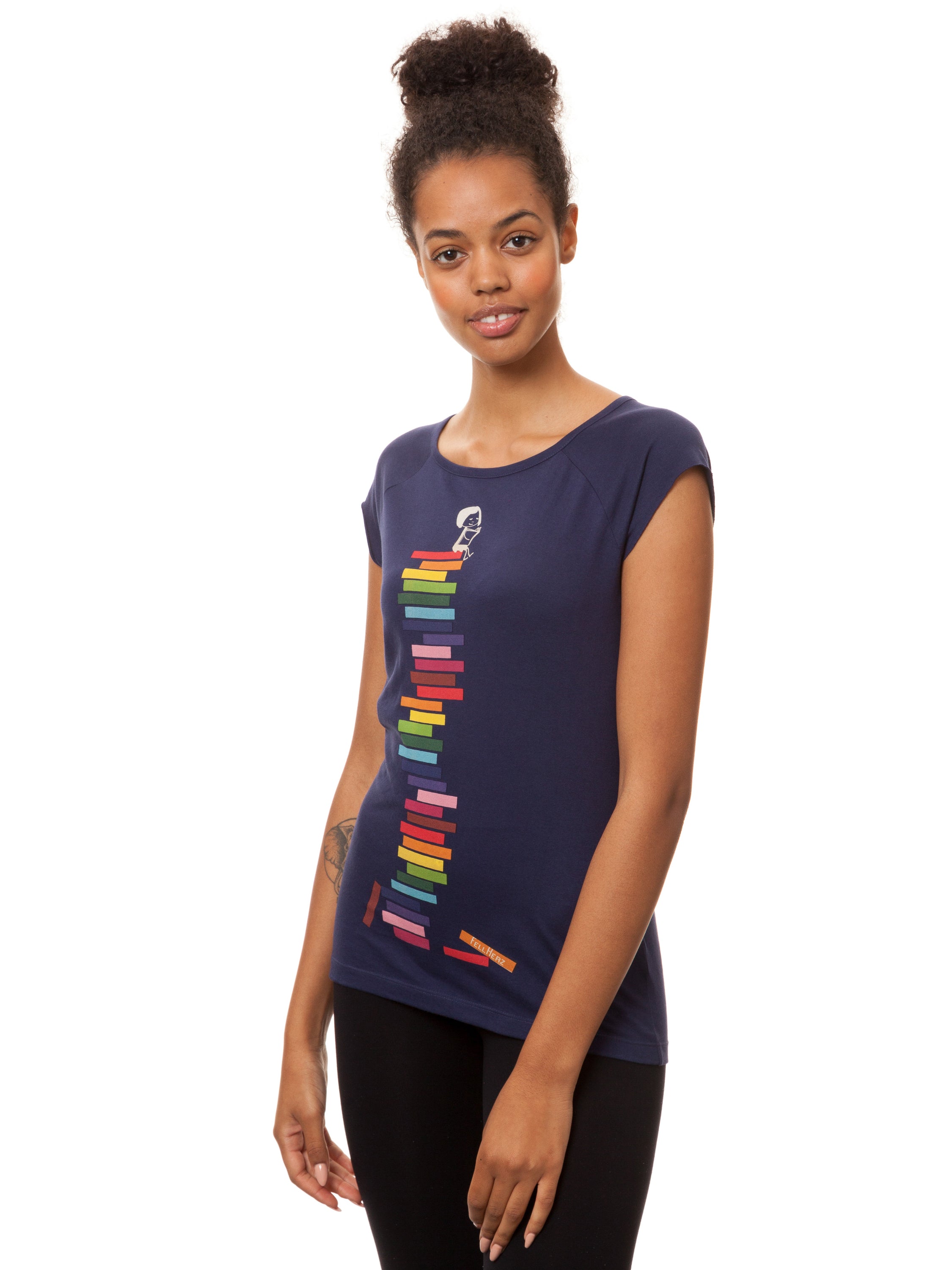 Books Girl Cap Sleeve midnight