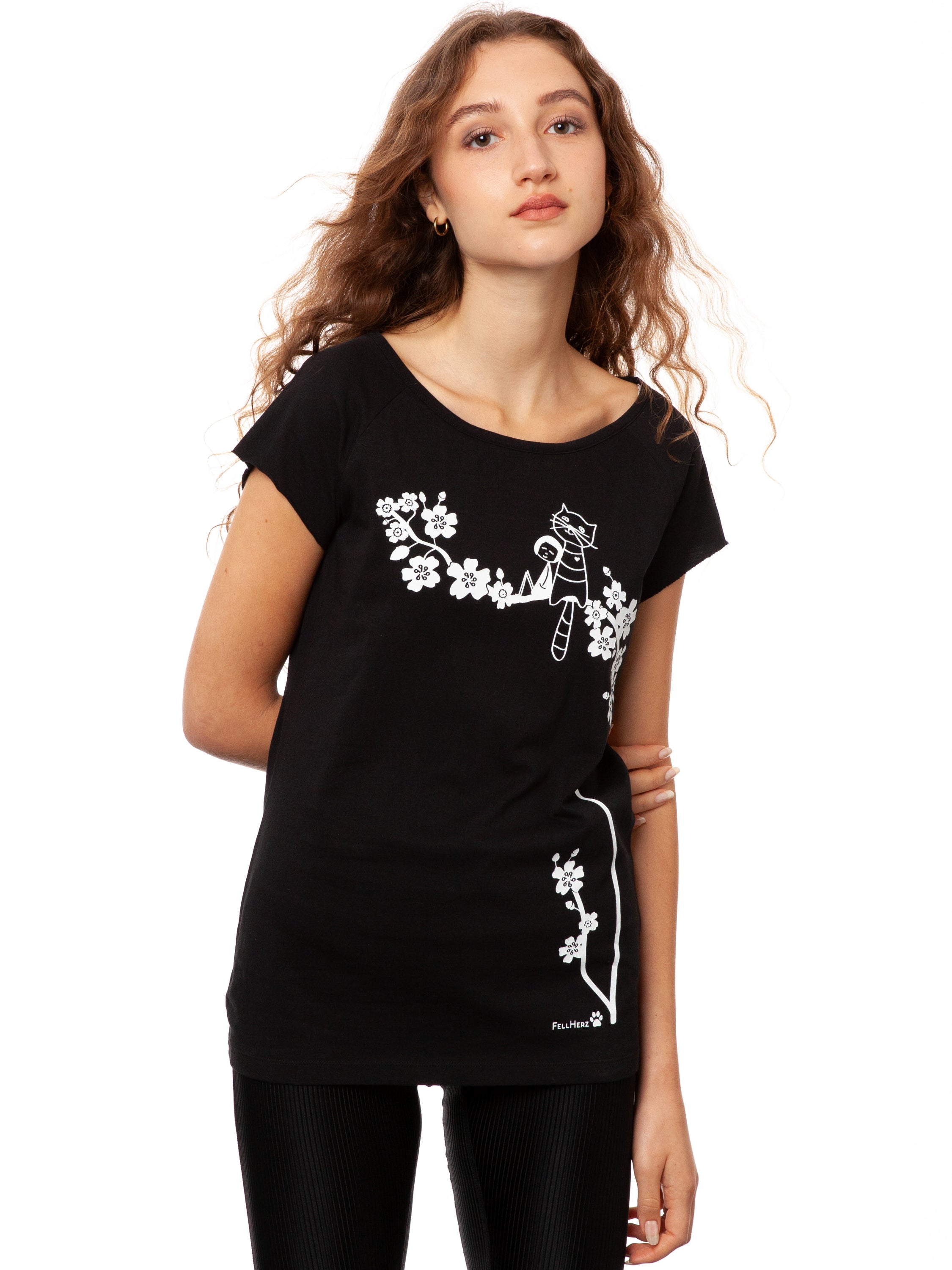 Catlove Cap Sleeve black 
