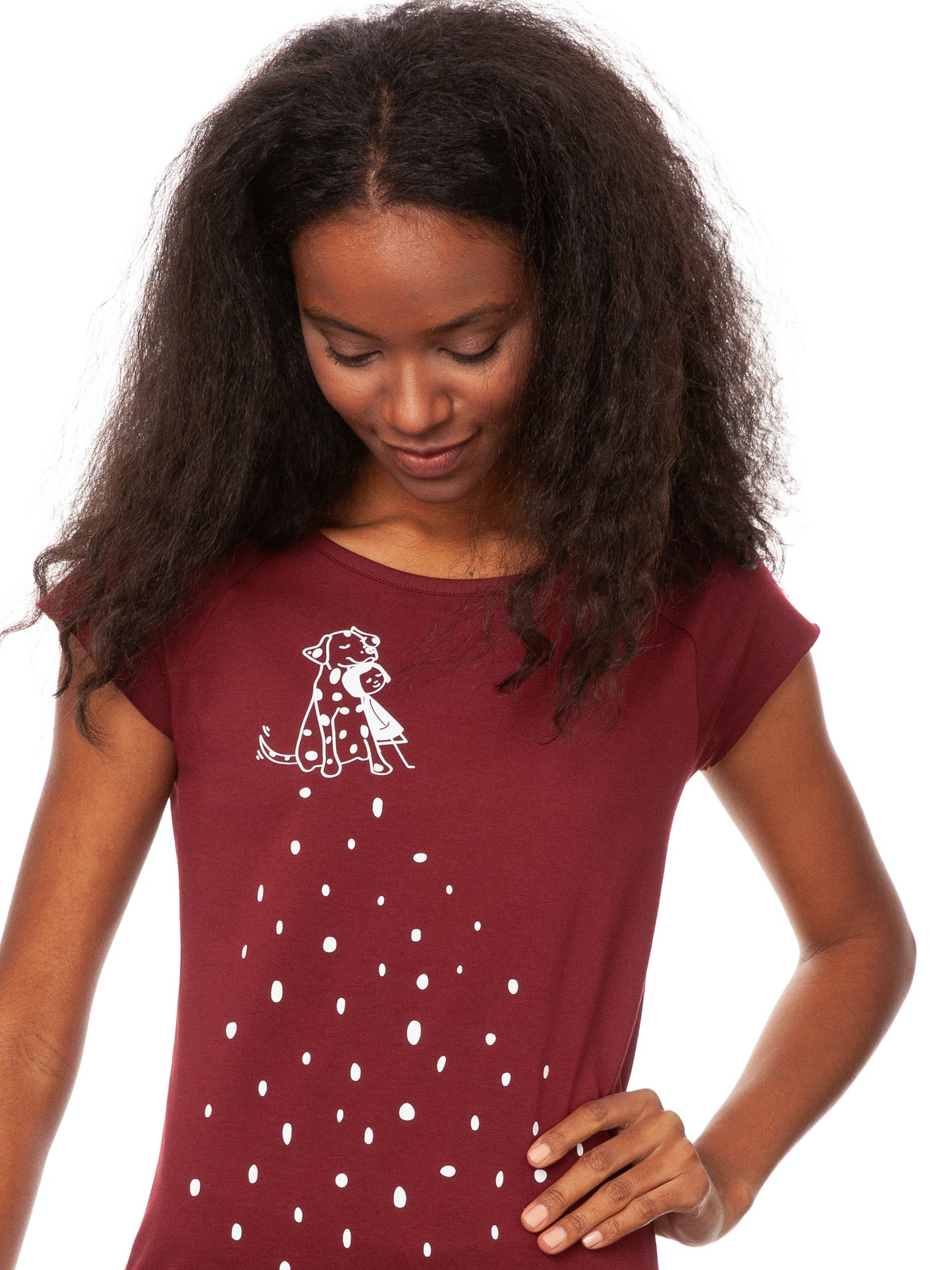 Doglove Cap Sleeve ruby 