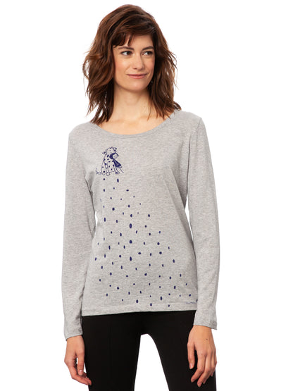 Doglove Longsleeve heather grey