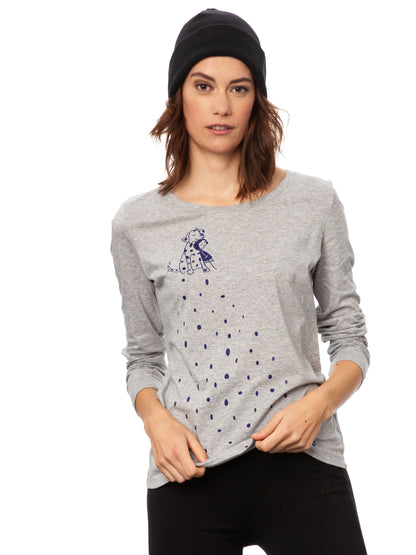 Doglove Longsleeve heather grey