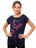 Eucalyptus Girl Cap Sleeve midnight 