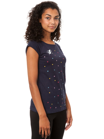 Confetti Girl Cap Sleeve dark navy 