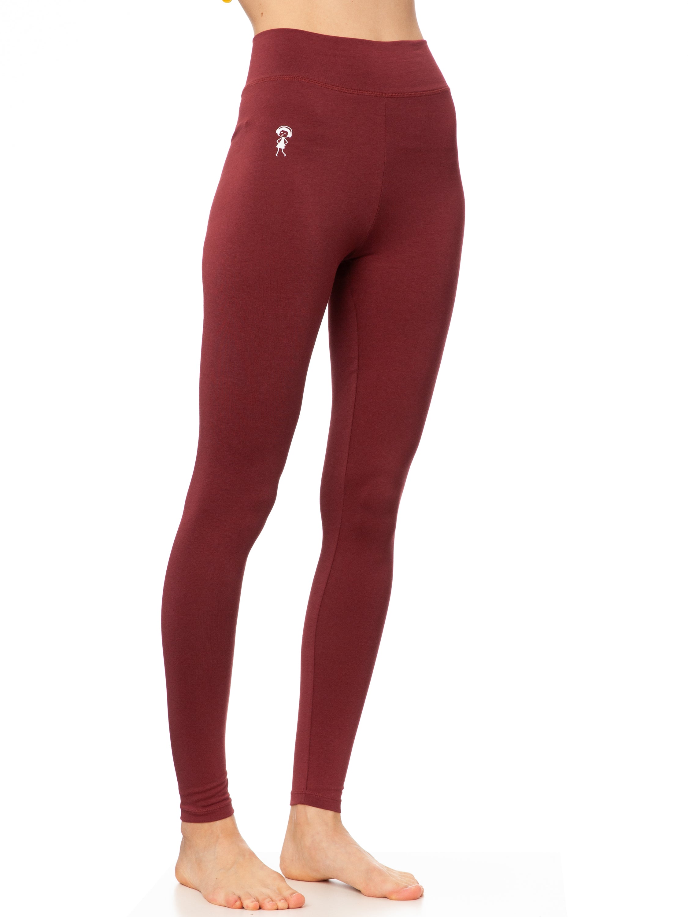 FellHerz Leggings burgundy