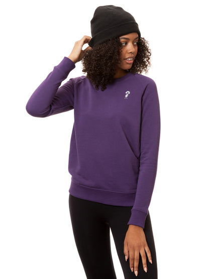 Logo sweater purple XL 
