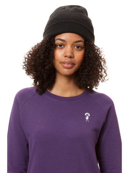 Logo sweater purple XL 