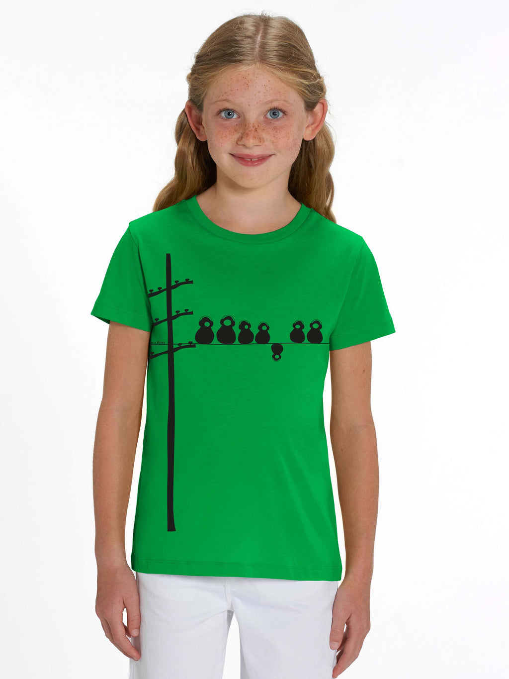 Make some noise Kinder T-Shirt fresh green