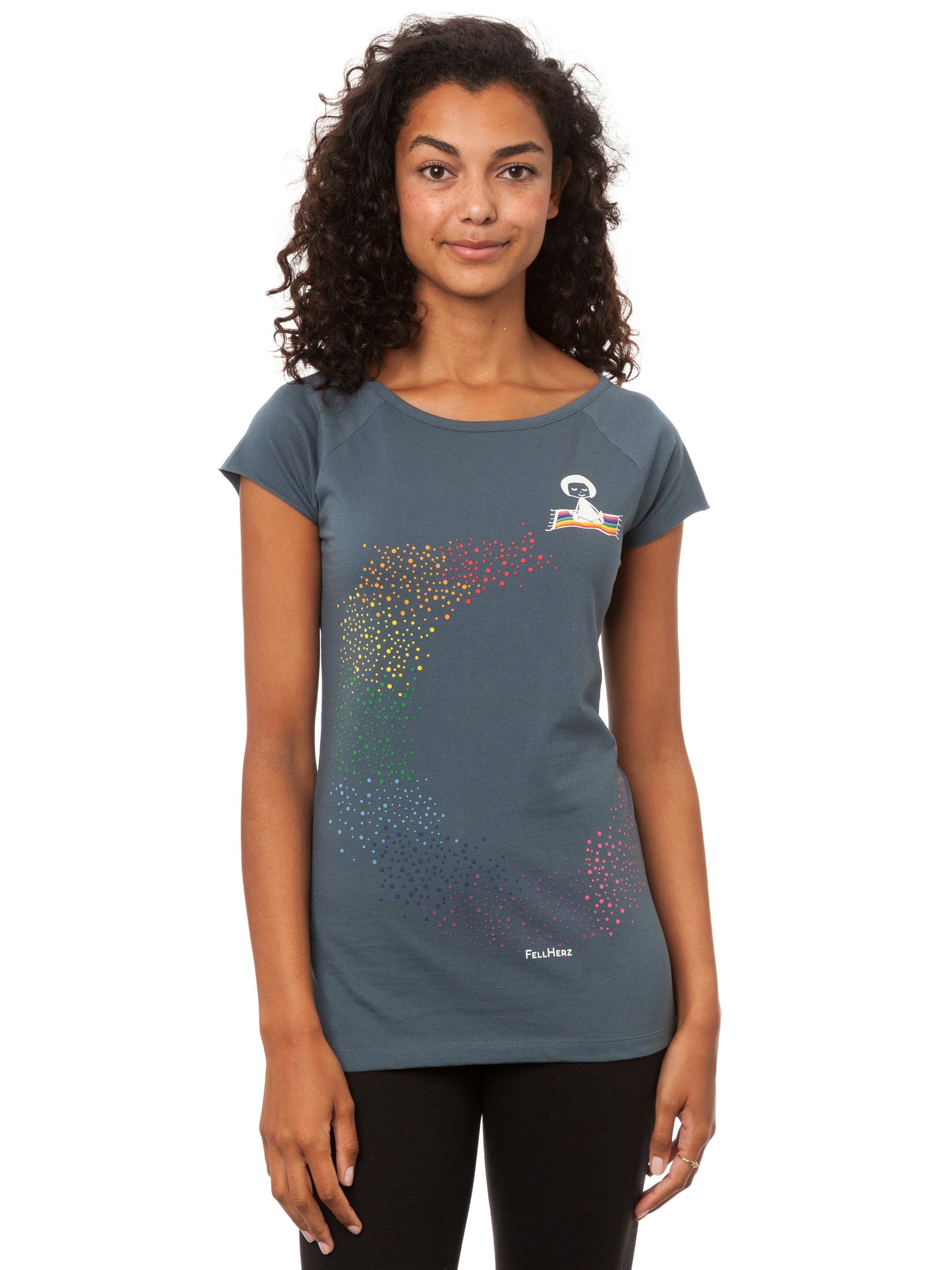 Ommm Cap Sleeve thundercloud size M